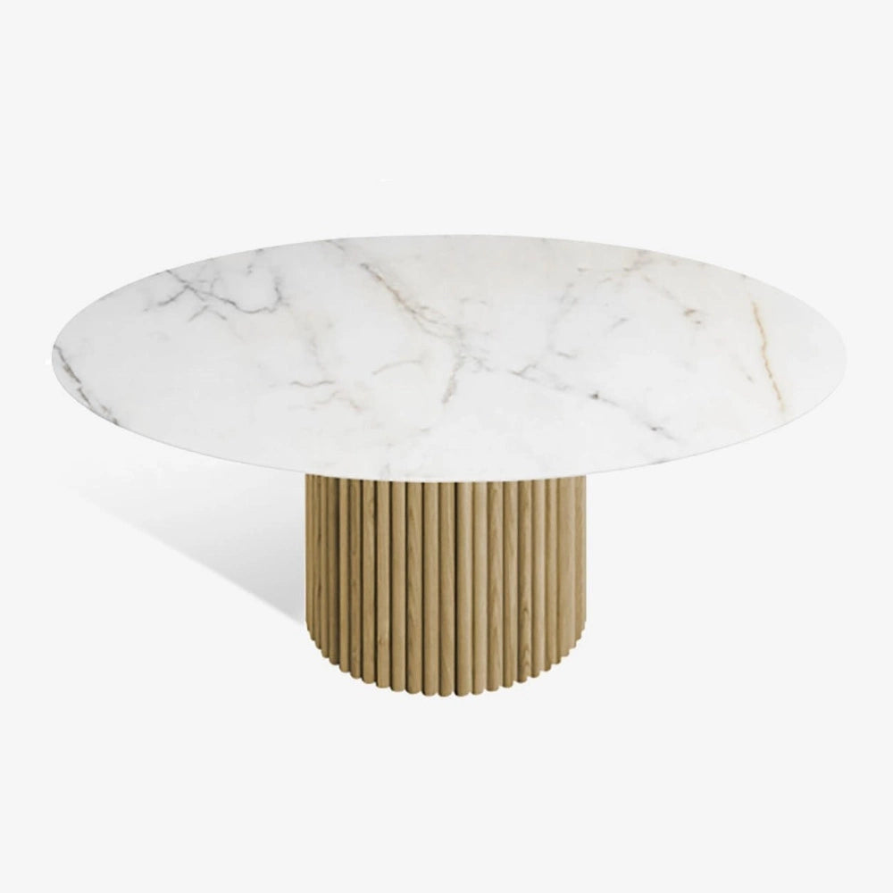 Cambridge Round Marble Coffee Table