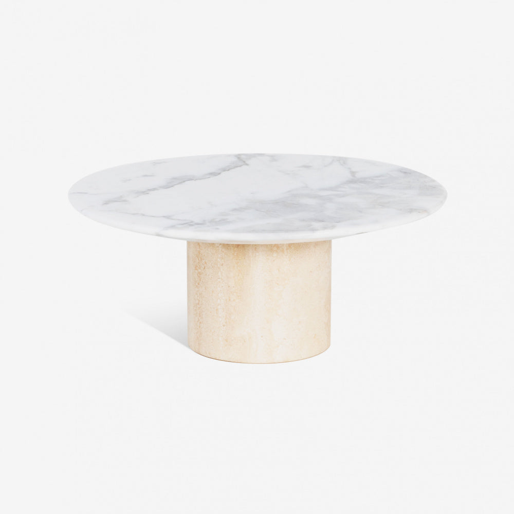 Daniel round Marble Coffee Table