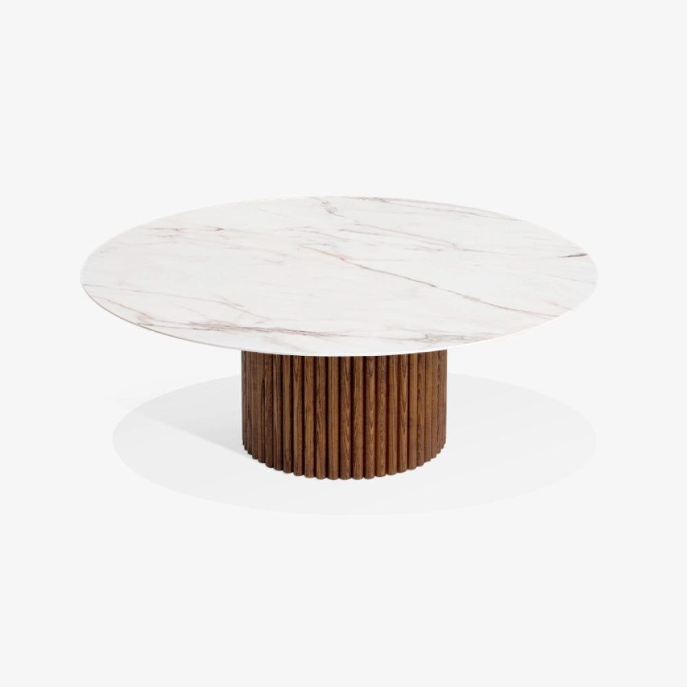 Cambridge Round Marble Coffee Table