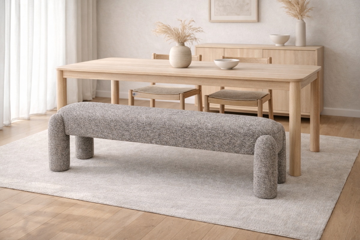 Amayori Dining Bench - al hayat