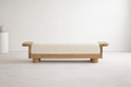 Caroline Wood Bench - AL HAYAT