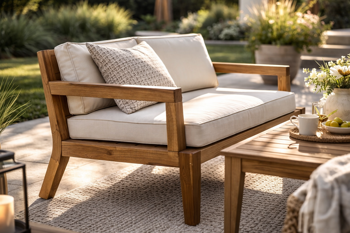 Ella 4-Person Outdoor Sitting / Teak Wood