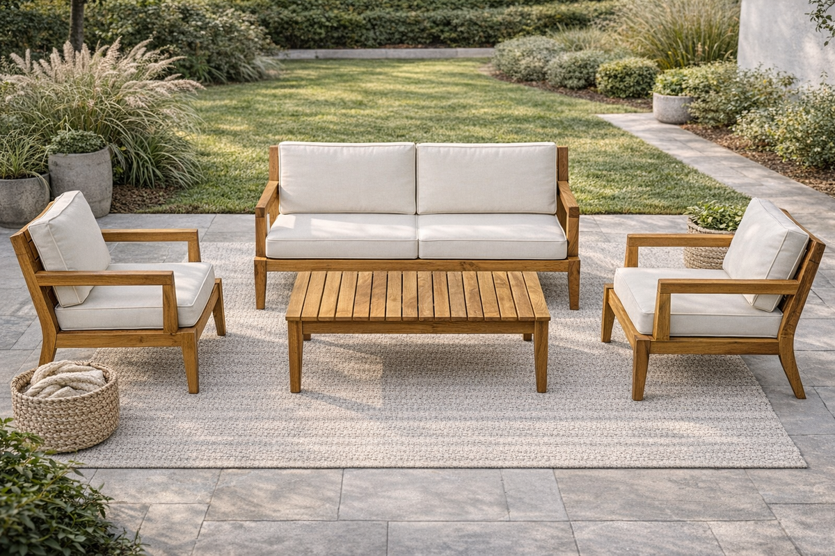 Ella 4-Person Outdoor Sitting / Teak Wood