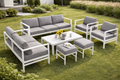 Luminosity 9-Person Outdoor Lounge Set