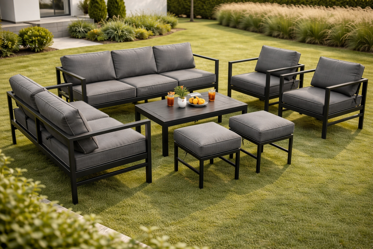 Luminosity 9-Person Outdoor Lounge Set