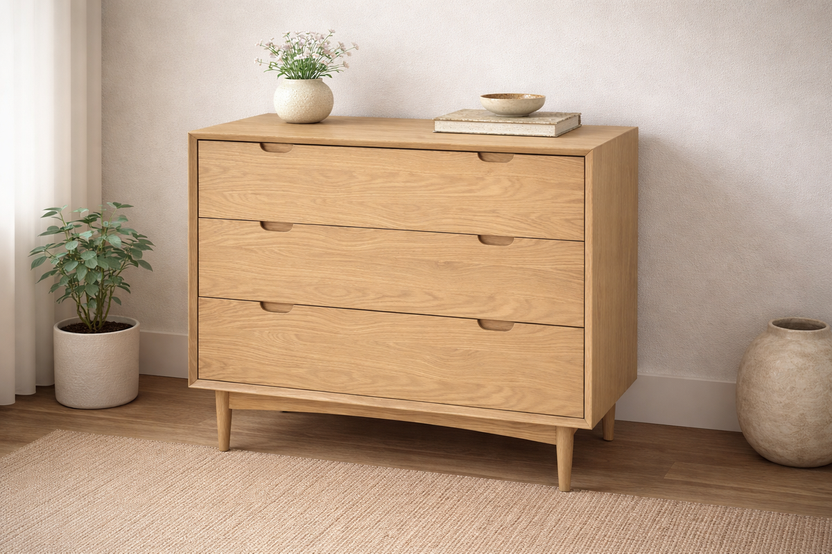 Arta 3 Drawer Storage unit