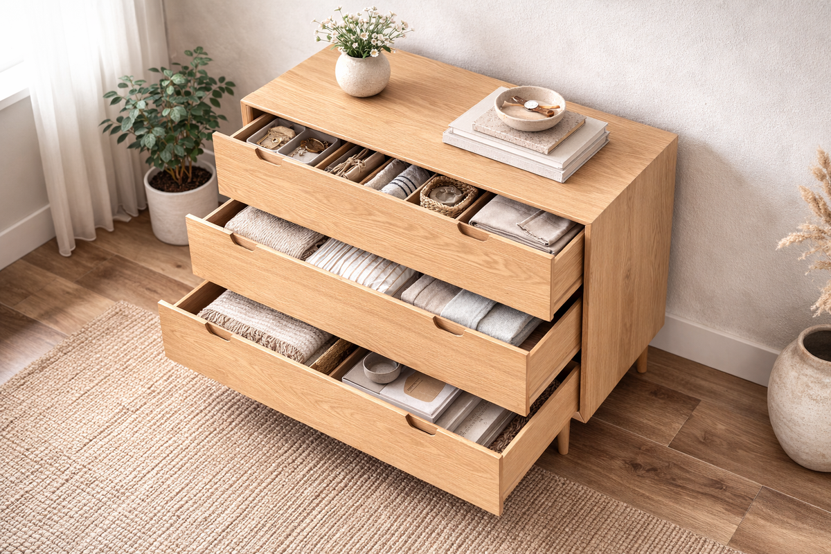 Arta 3 Drawer Storage unit