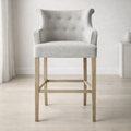 Abdul Wood Barstool
