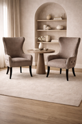 Noir Wingback Chair