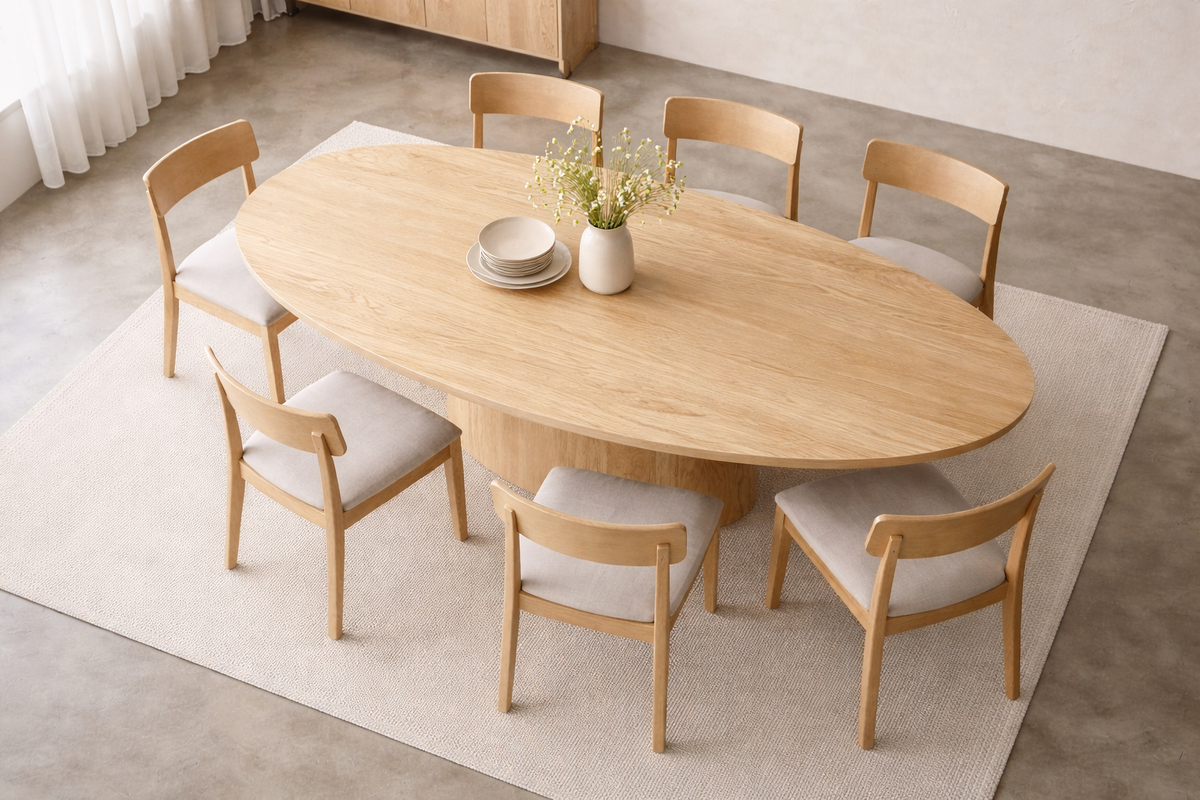 Langris Oval Dining Table