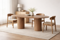 Azura Capsule-Shaped Dining Table