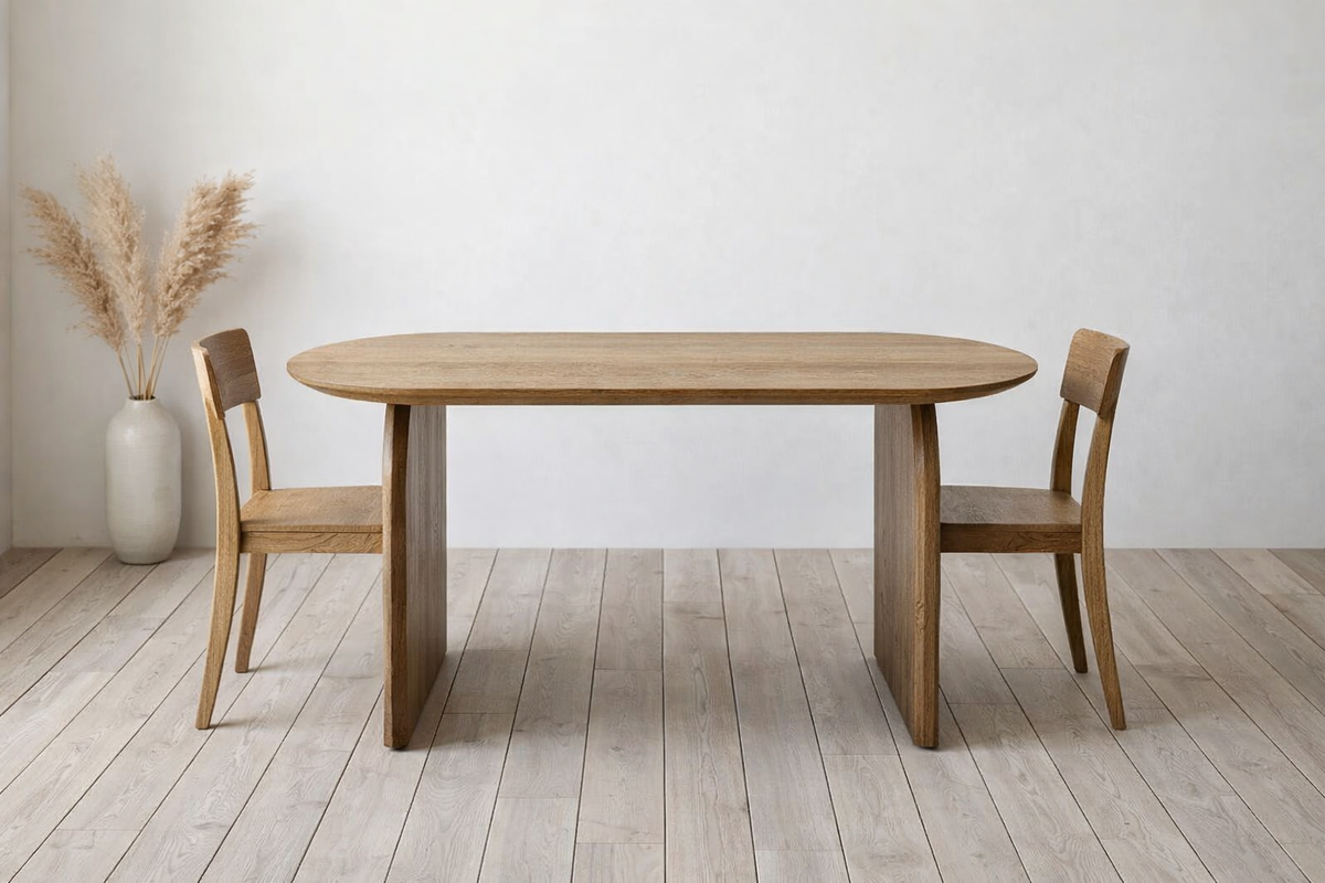 Henry Solid Wood Dining Table