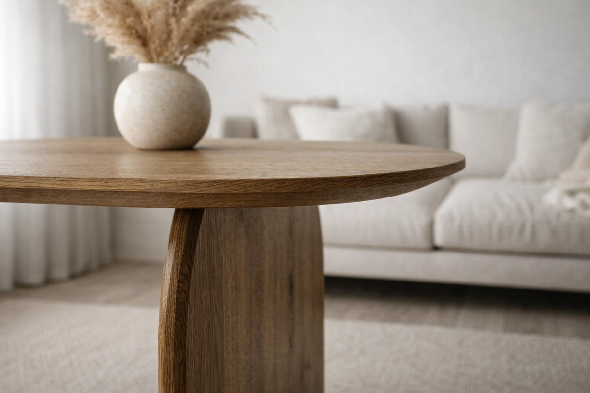 Henry Solid Wood Dining Table