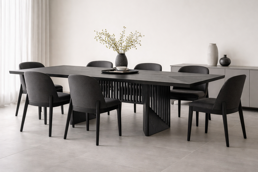 Ace Rectangular Wooden Dining Table