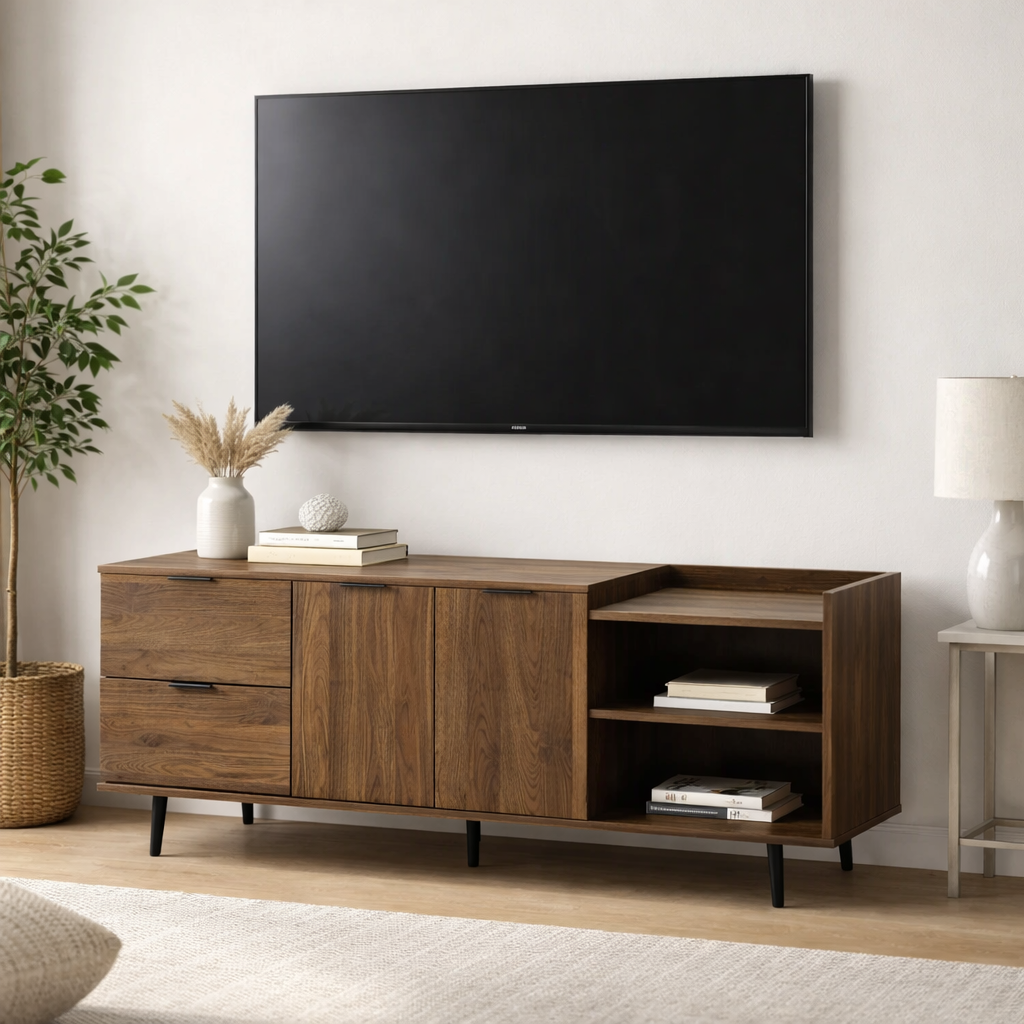 Pillar TV Stand