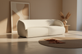 Davis 2 Seater Sofa | Boucle Fabric