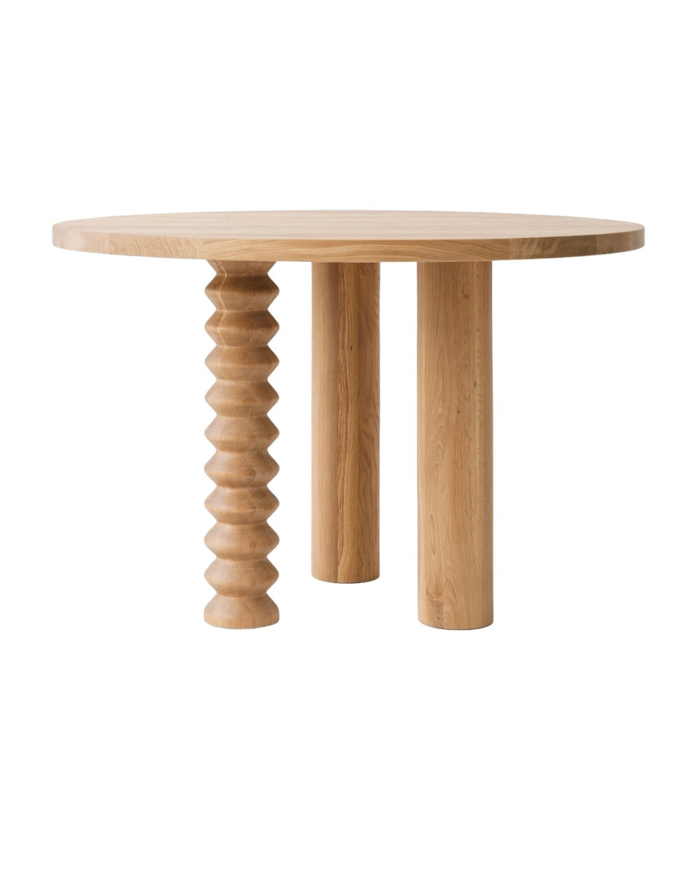Round GOL Ash Wood Table