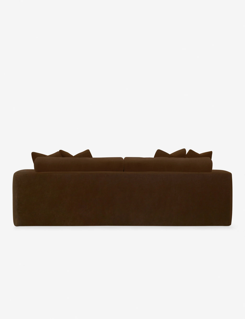 Back view of Gunhee brown Sofa