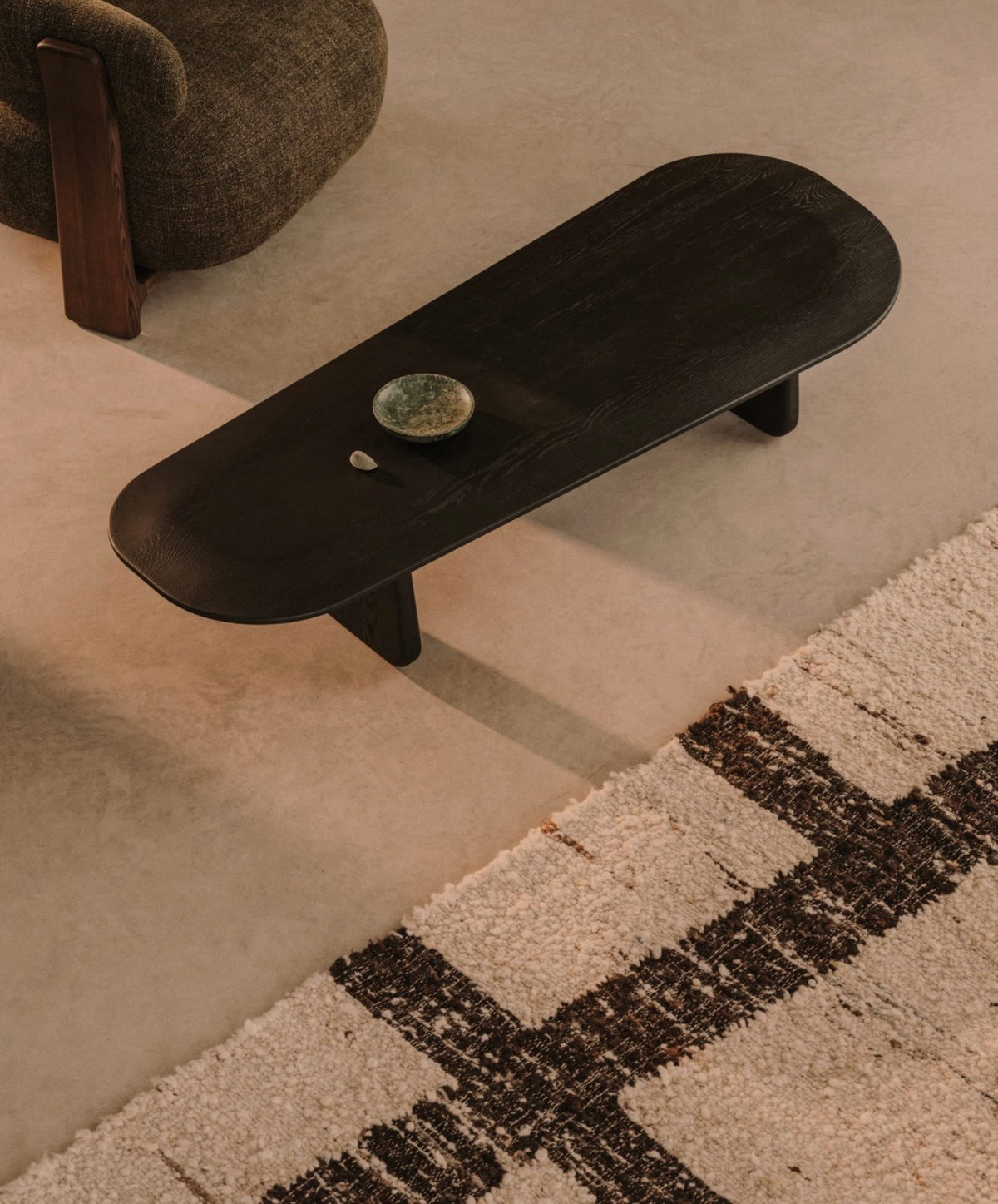 Sabel Black OAK Coffee Table