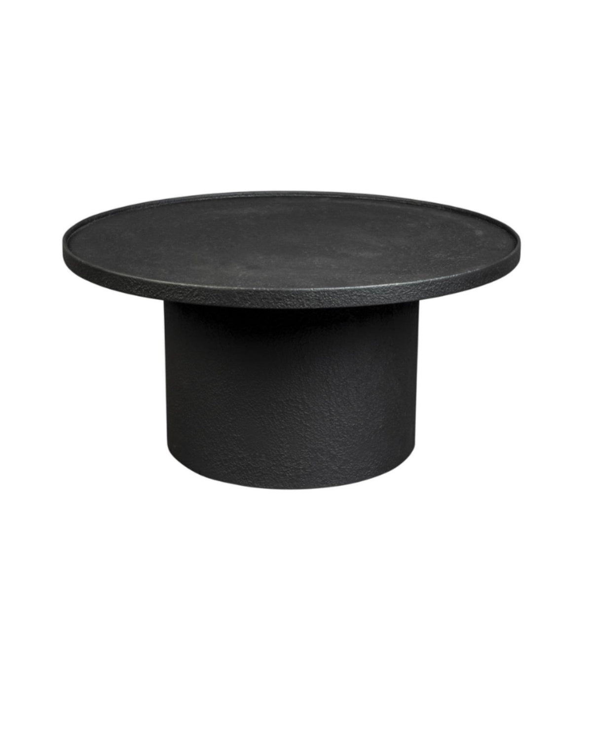 Jakob Concrete Black Coffee Table