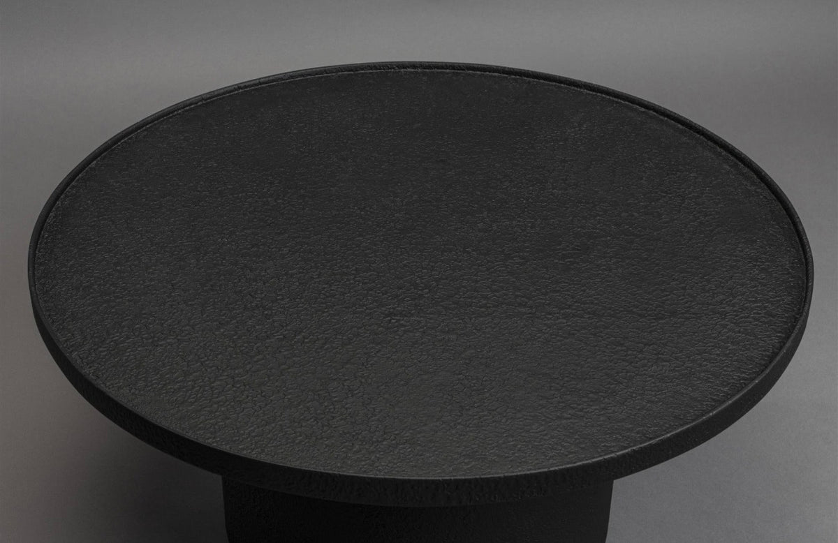 Jakob Concrete Black Coffee Table