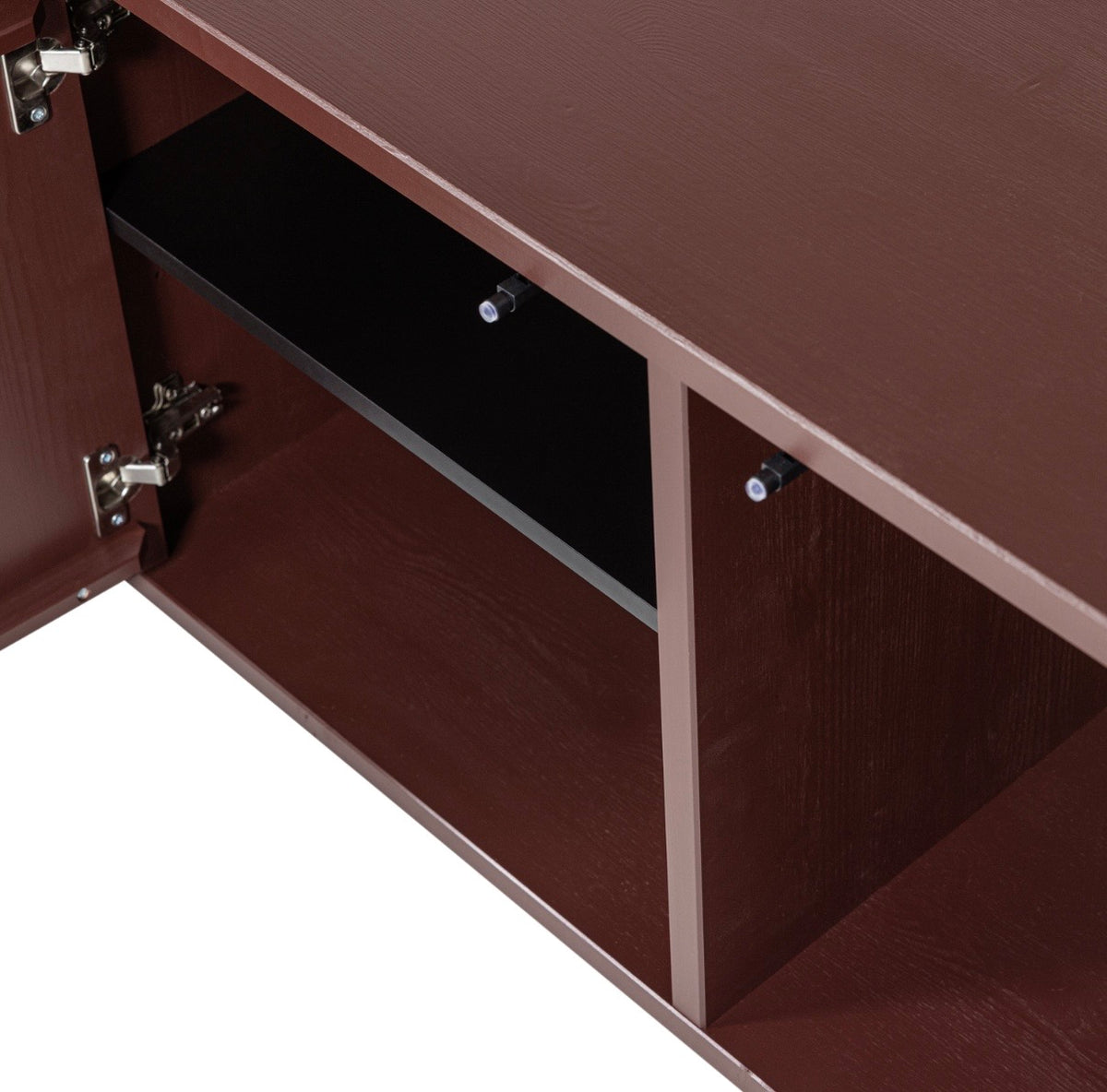 Burgundy Tv Cabinate