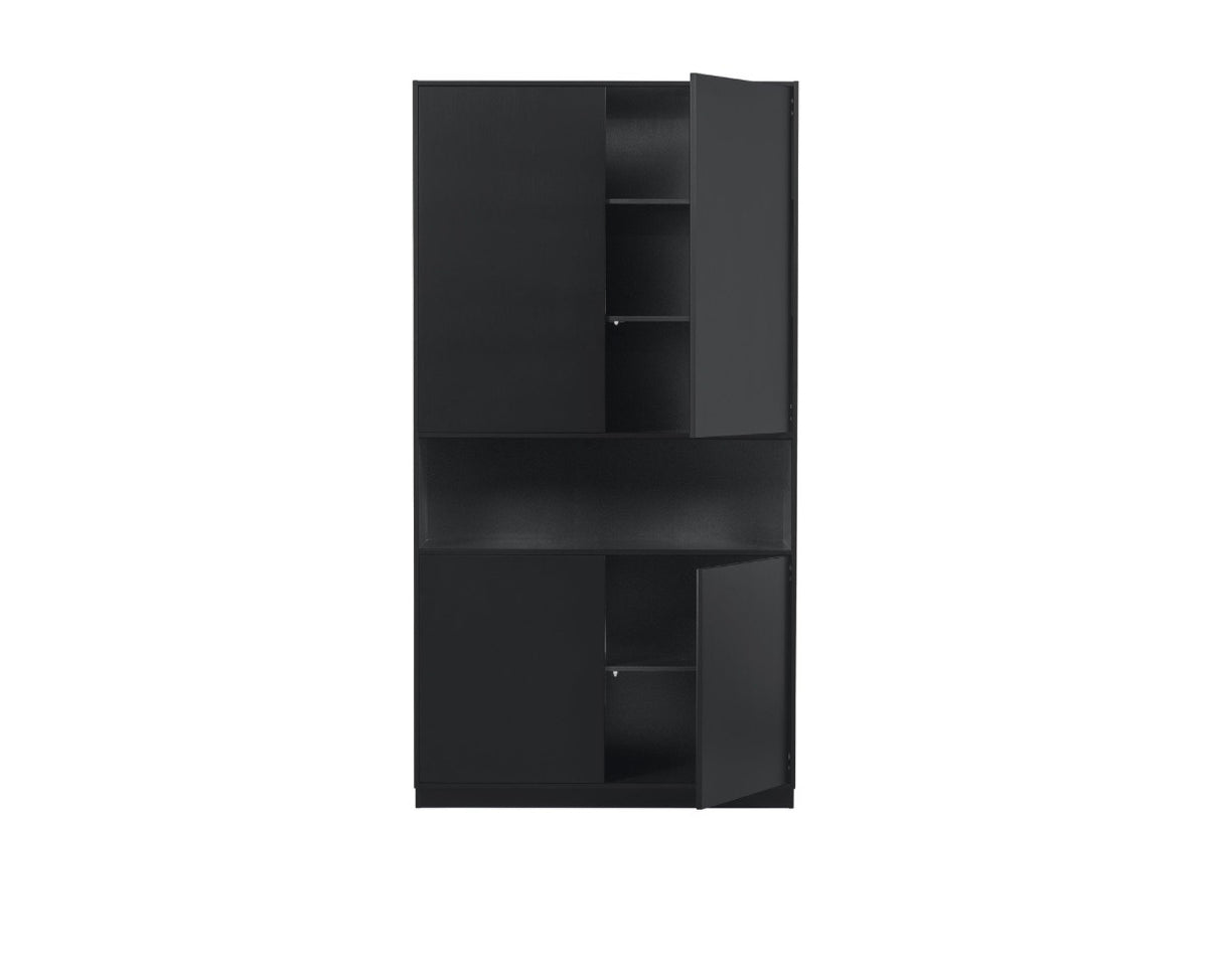 Alex Black Shelf Storage