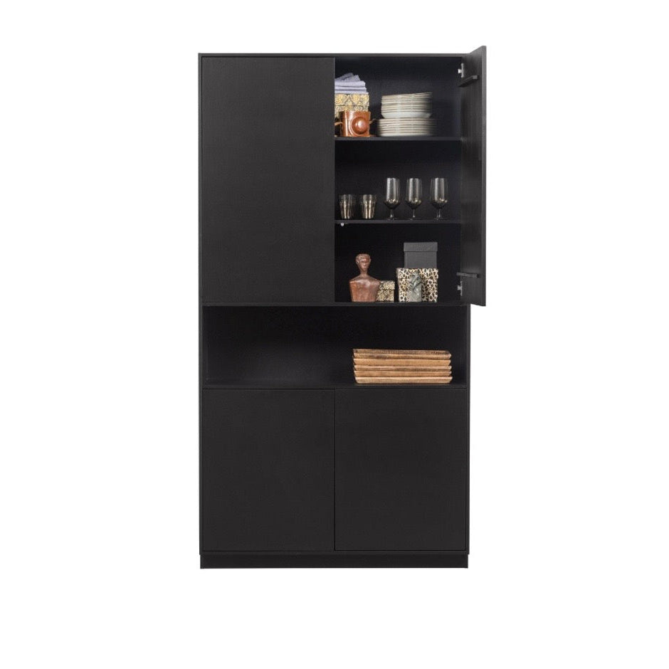 Alex Black Shelf Storage