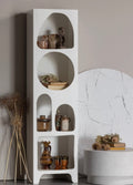 Slim White Shelf