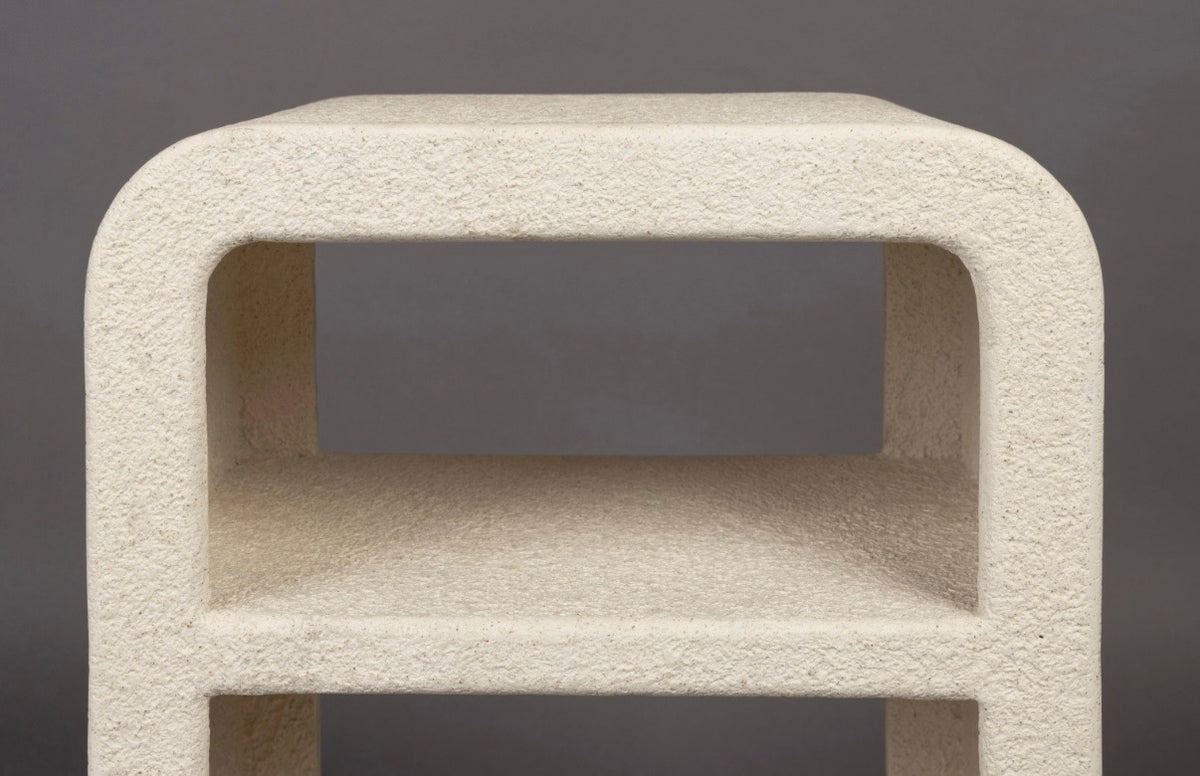 Microcement Bed Side Table