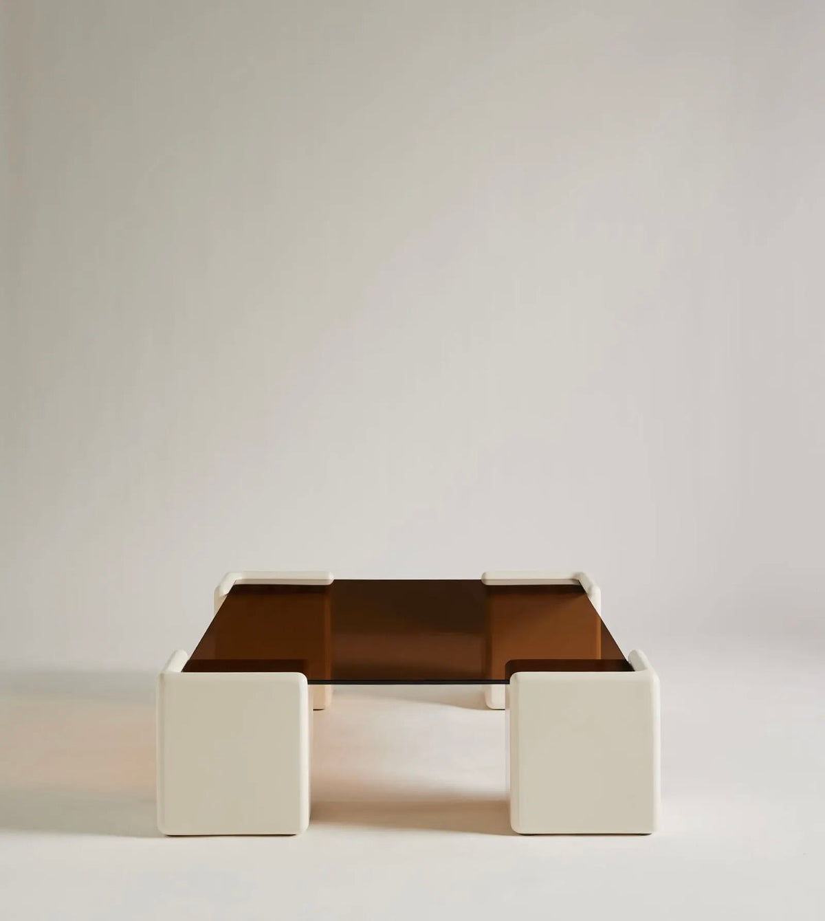Glass Upholi Coffee Table