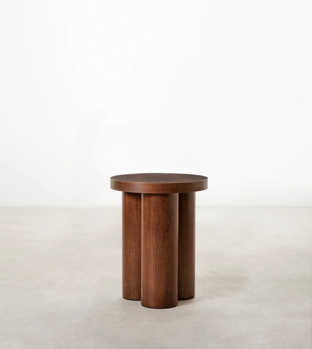 Aliya Wallnut Side Table