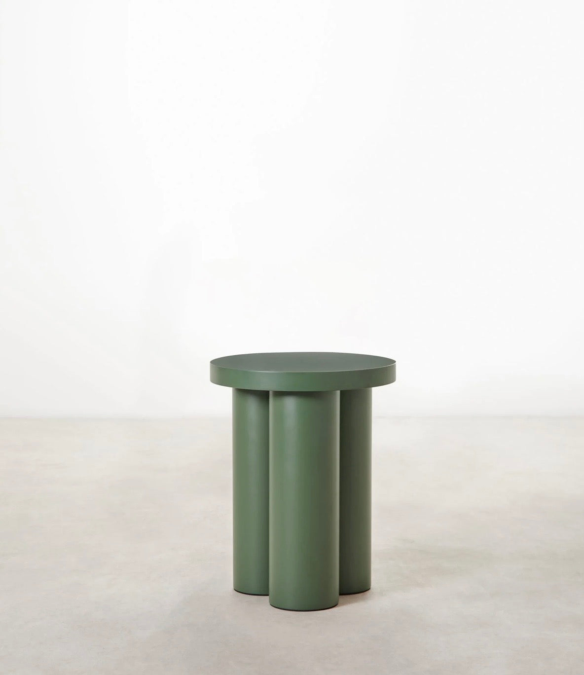 Aliya Army Green Side Table