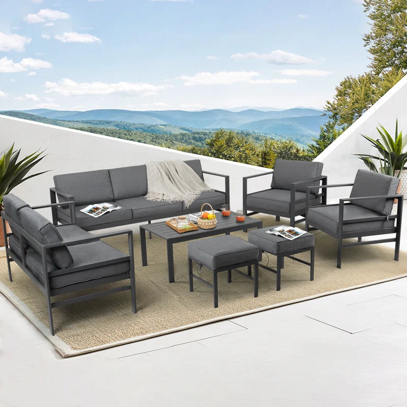 Luminosity 9-Person Outdoor Lounge Set