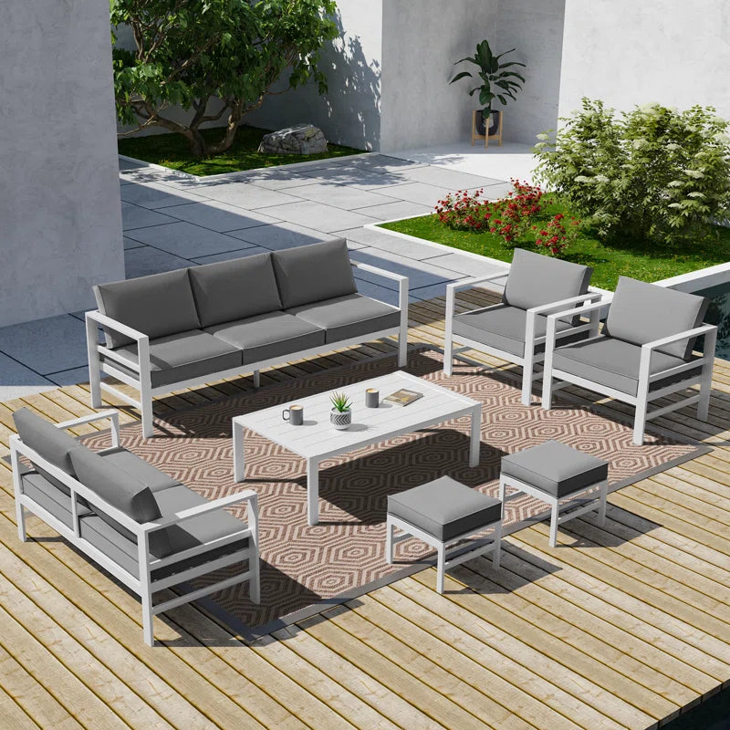 Luminosity 9-Person Outdoor Lounge Set