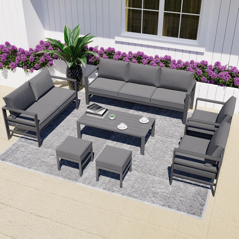 Luminosity 9-Person Outdoor Lounge Set