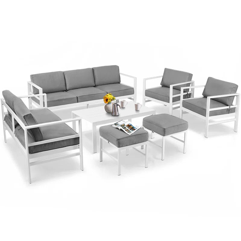 Luminosity 9-Person Outdoor Lounge Set