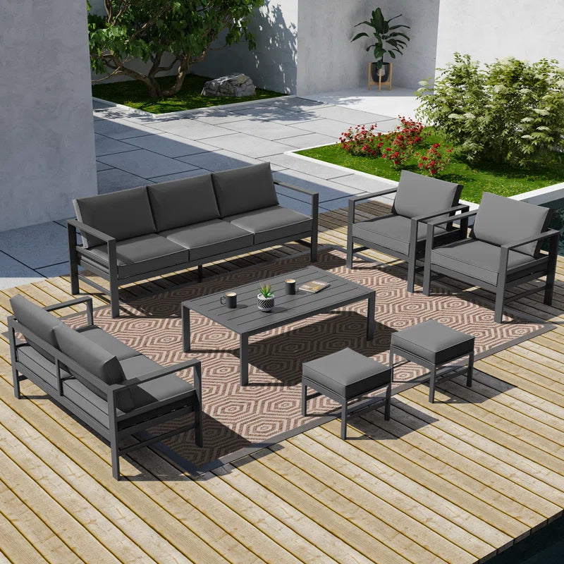 Luminosity 9-Person Outdoor Lounge Set