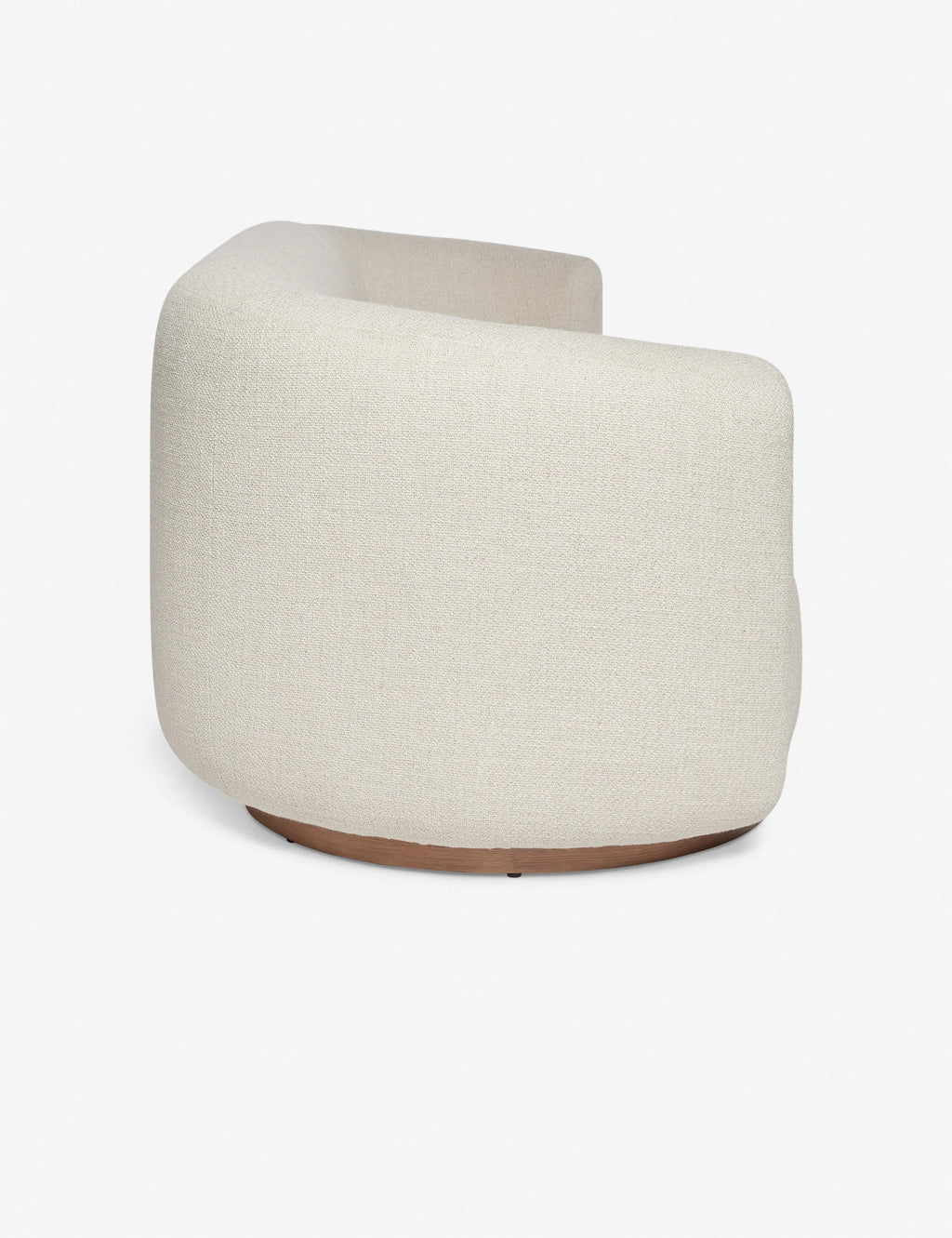 Side Angled View of Mills sofa
