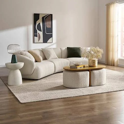 Nexa Nesting Coffee Table Duo in a modern UAE living room.