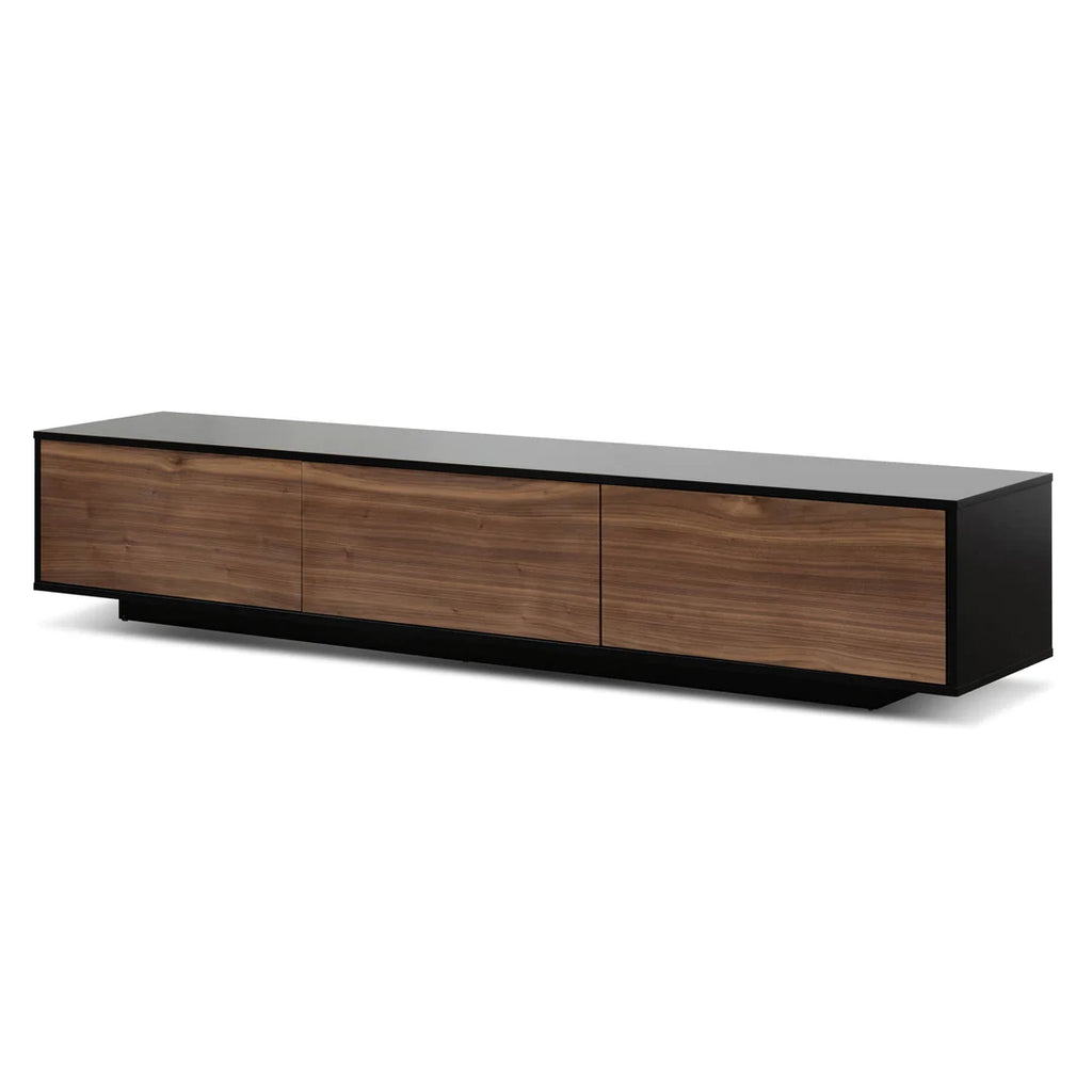 Saim Tv Unit Walnut+Black-AL HAYAT