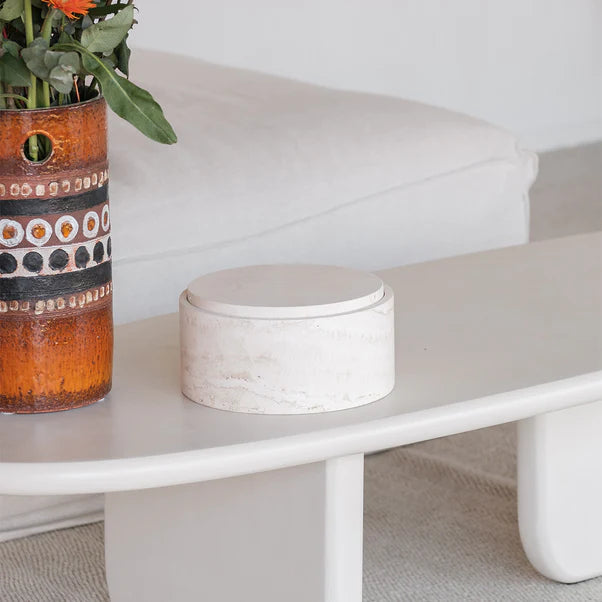 Solid Coffee Table Concrete-AL HAYAT