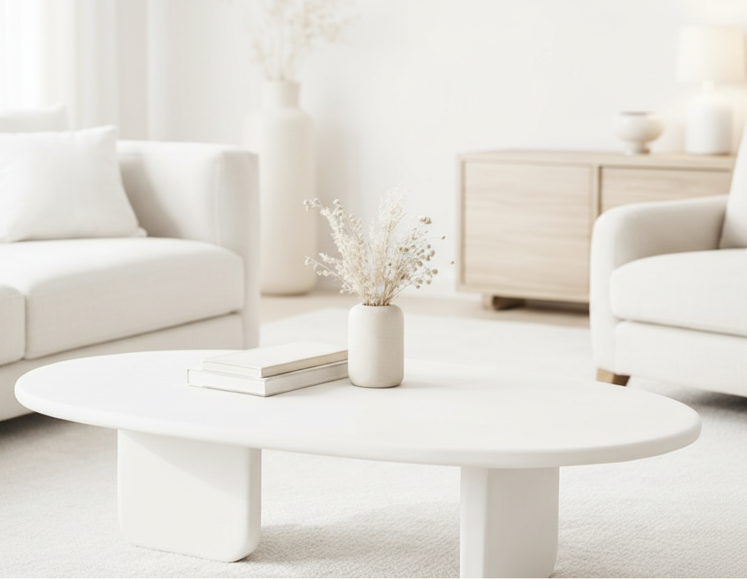 Solid Coffee Table Concrete