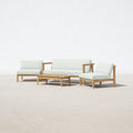 Veronica 4-Person Outdoor Seating | Teak Wood
