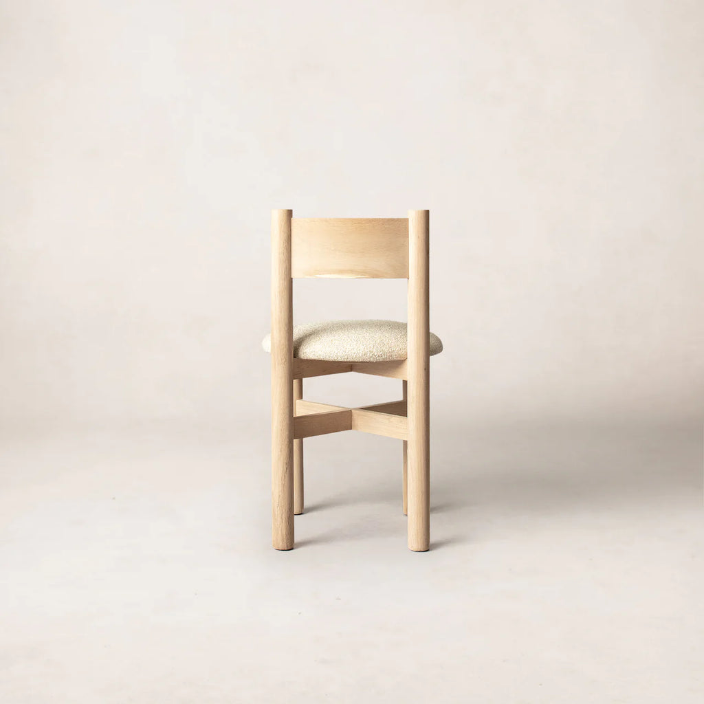 Waffle Wooden Dining Chair