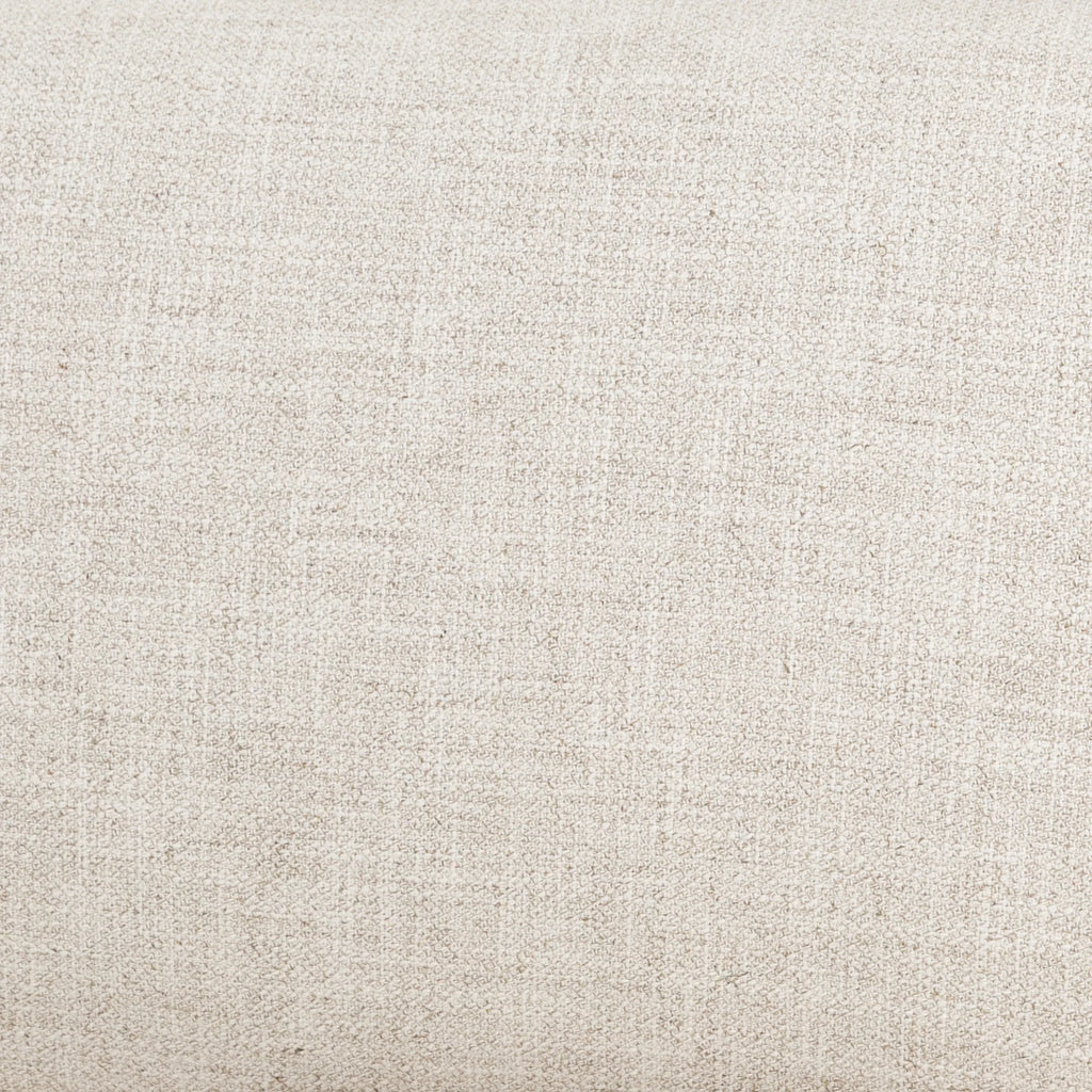 Closeup view of Yerim Sofa ivory fabric