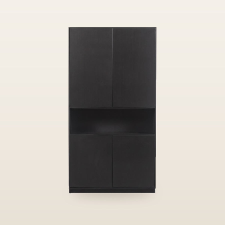 Alex Black Shelf Storage