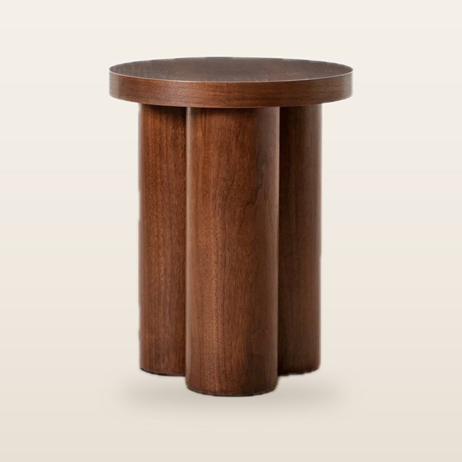 Aliya Wallnut Side Table