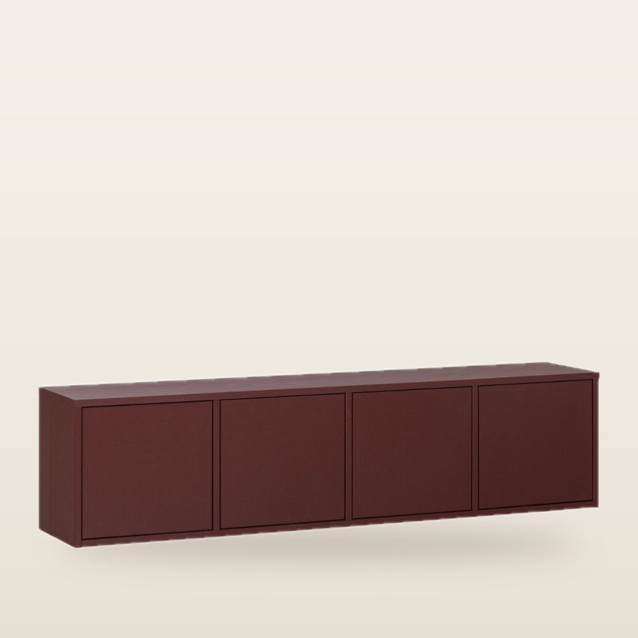 Burgundy Tv Cabinate