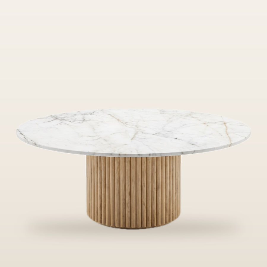 Cambridge Round Marble Coffee Table